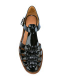 woven front sandals