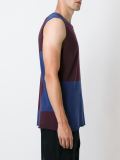 colour block knit top