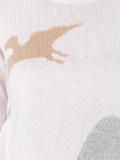 dinosaur intarsia jumper