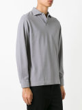 longsleeved polo shirt  