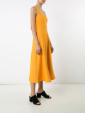 Corset Crepe Structured Dress