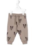 badger print track bottoms