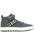 logo hi-top sneakers