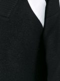 long V-neck jumper