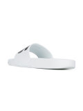 logo print flip flops 