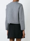 embroidered flower sweatshirt