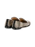 crystal-embellished loafers