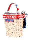 Dolce wicker basket tote