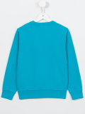 pixel logo print sweatshirt