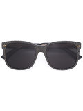 square frame rhinestone sunglasses