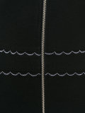 front zipped midi dress