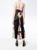 Silk All-Over Pansy Print Cami Dress 