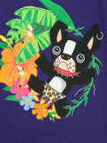 pit bull print T-shirt