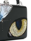 Big Obsession embroidered case clutch