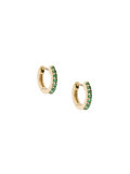 mini halo hoop earrings