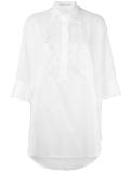 lace detail shirt