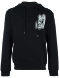 bunny print hoodie