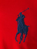 embroidered logo polo shirt 