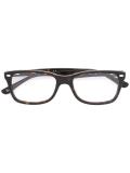 tortoiseshell square glasses