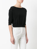 button back sweater