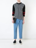 multi stripe T-shirt