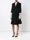 flared collar shirt