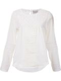 embroidered longsleeved top
