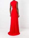 panelled gown