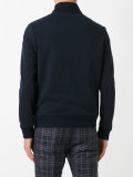 padded front knitted cardigan