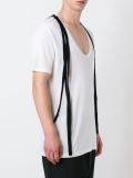 strap detail T-shirt