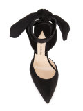 tie wedge sandals