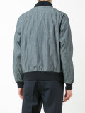zipped bomber jacket 