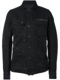 flap pockets buttoned jacket