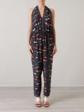 v-neck jumpsuit