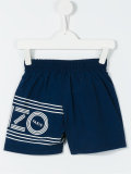 logo print swim shorts 