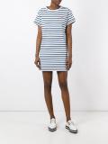 striped T-shirt dress