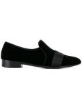 satin band loafers