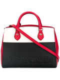 colour-block tote