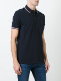 embroidered logo polo shirt  
