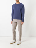 logo embroidered sweatshirt