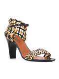 open toe woven detail sandals