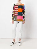multi-stripes blouse