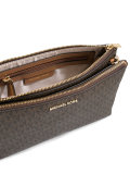 logo print crossbody bag