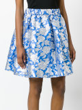 floral pleated skirt