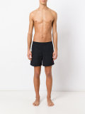 logo embroidered swim shorts