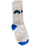 rainbow jacquard socks