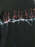 'all dust' print T-shirt