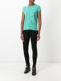 leopard print T-shirt