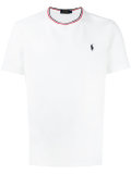 striped round neck T-shirt