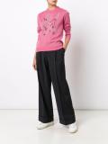 poodle embroidered jumper